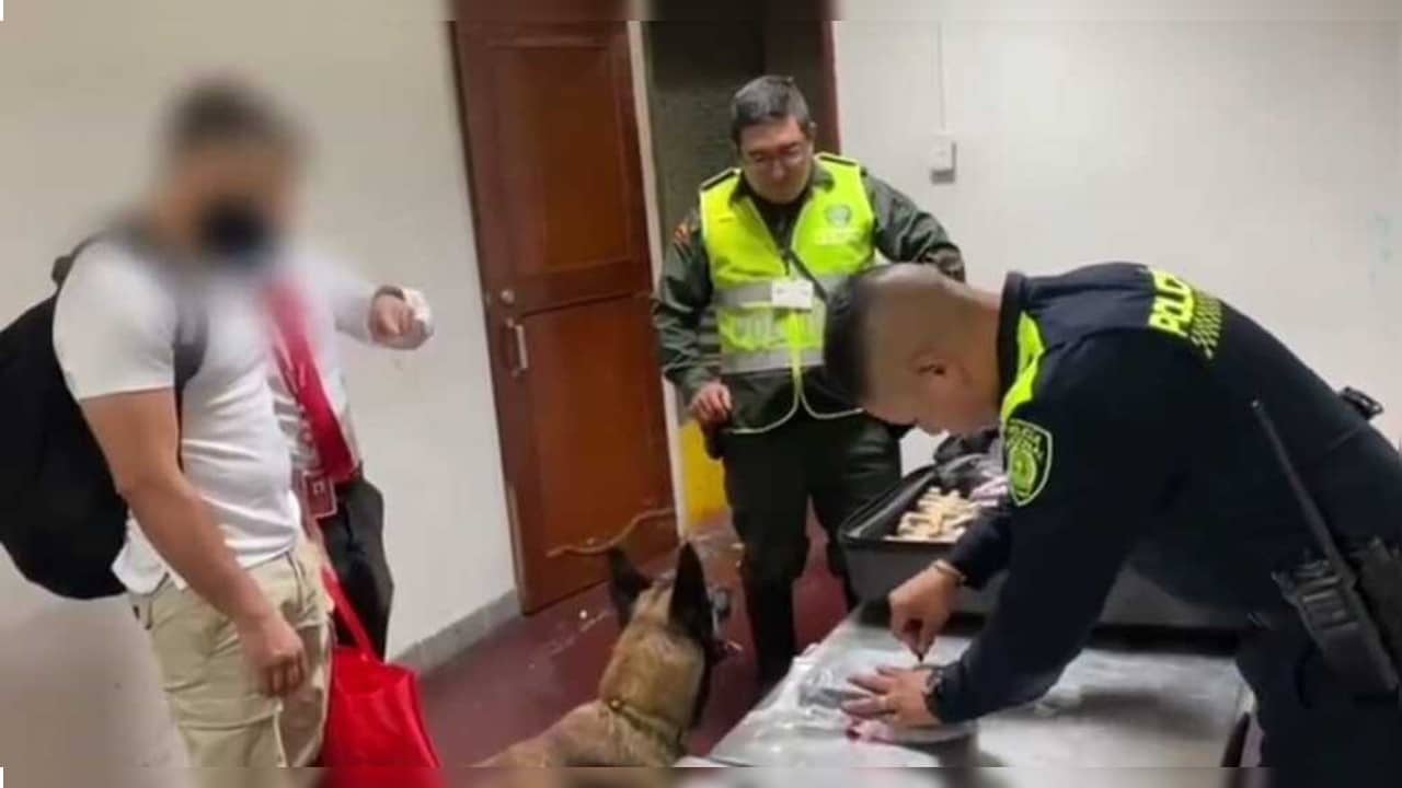 Ciudadano británico pretendía salir del aeropuerto de Palmira con 23 kilos de cocaína