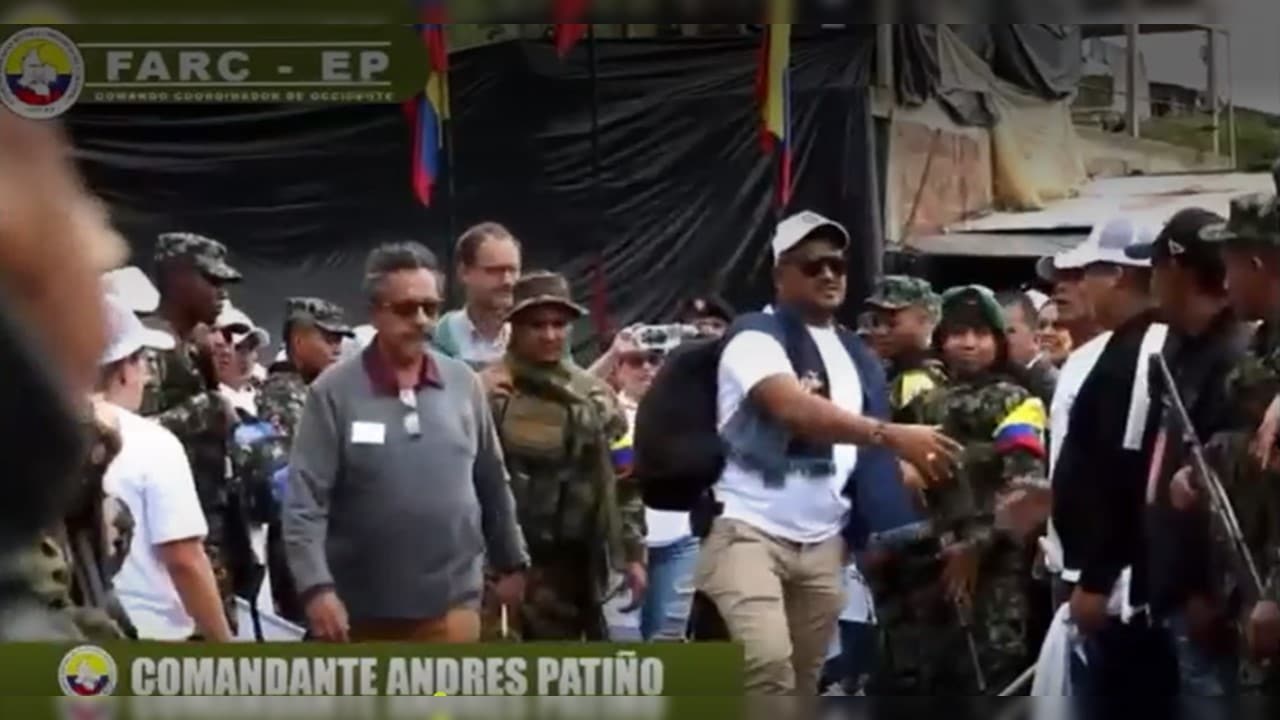 Disidencia de las Farc realizó un acto político en Policarpa, Nariño