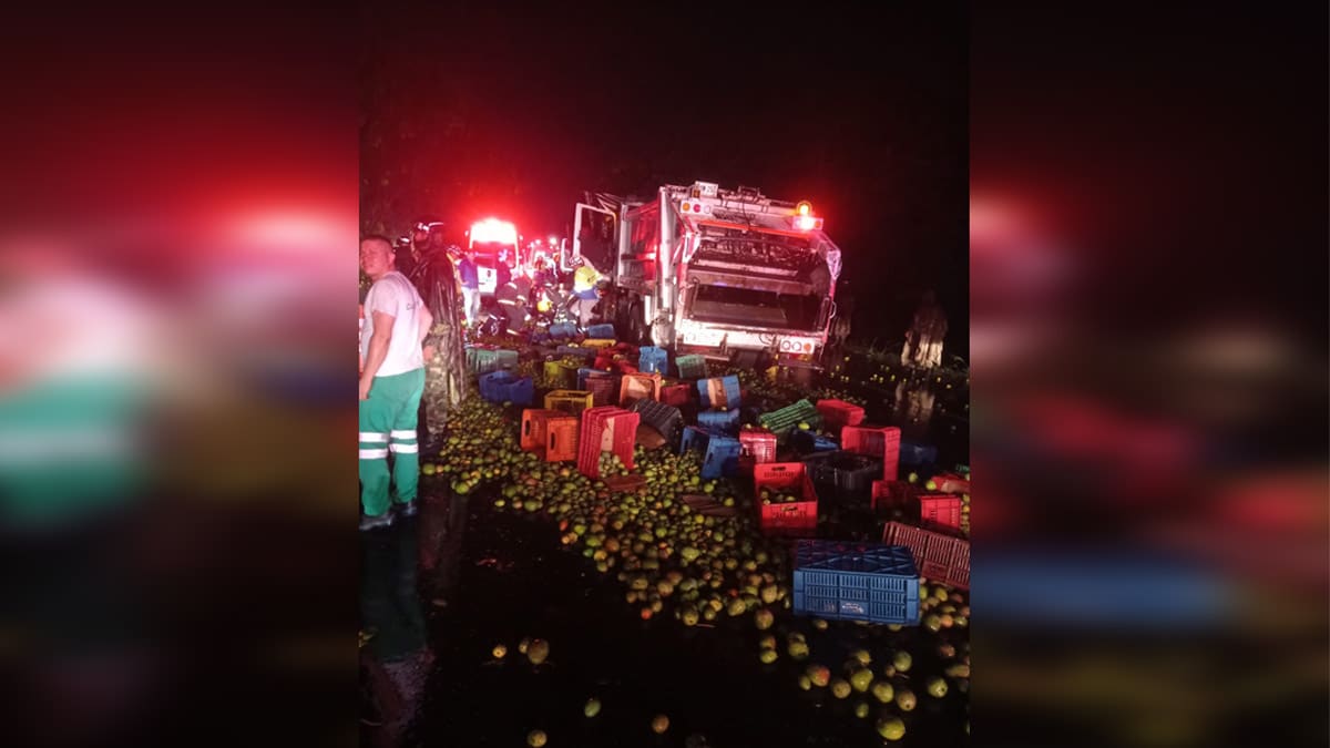 Dos heridos dejó aparatoso accidente de tránsito en la recta Cali – Palmira