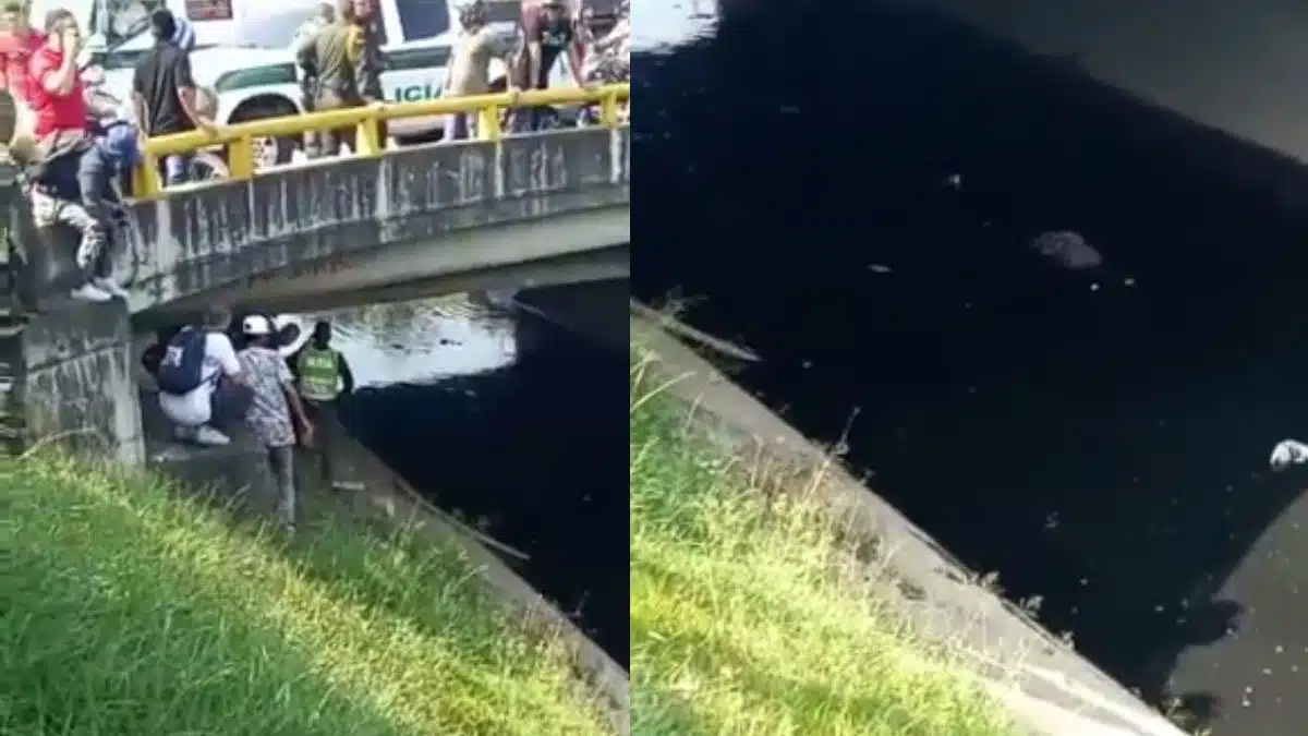 Encuentran el cuerpo de un hombre flotando en un caño de Andrés Sanín