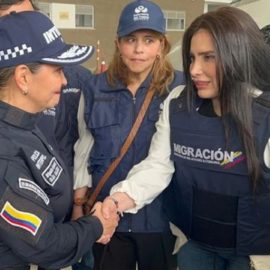 Ya está en Colombia: Se conocen las primeras imágenes de la llegada de Aida Merlano