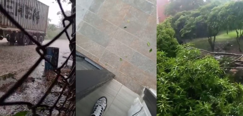 Fuertes lluvias en Cali dejan calles inundadas, árboles caídos y barrios sin luz