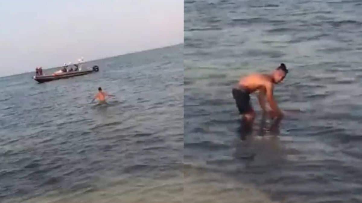 Video: Hallan cadáver que se encontraba flotando en la playa de San Andrés