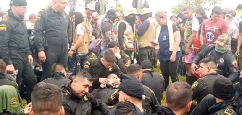 Confirman la liberaron de 78 policías en el Caquetá