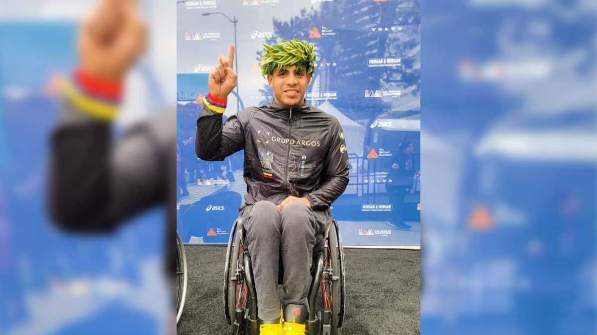 Orgullo colombiano: Francisco Sanclemente primer lugar en la Maratón de los Ángeles