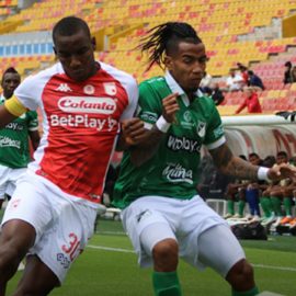 Sigue sin levantar cabeza: Santa Fe goleó 3-0 al Deportivo Cali en El Campín