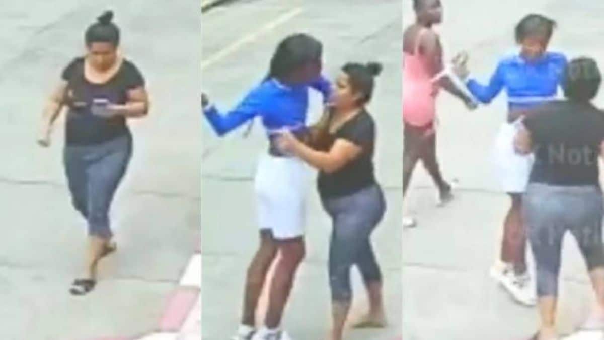 Video: Con puñal en mano mujer le roba el celular a otra en el barrio Las Orquídeas