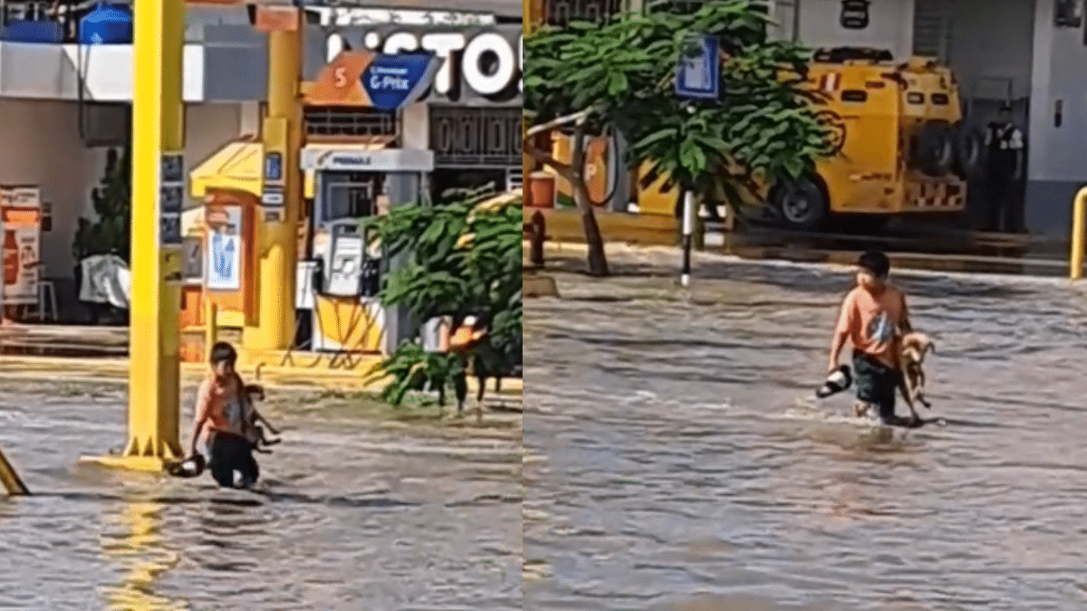 Un menor de 16 años fue arrastrado por un río en Sevilla, Valle
