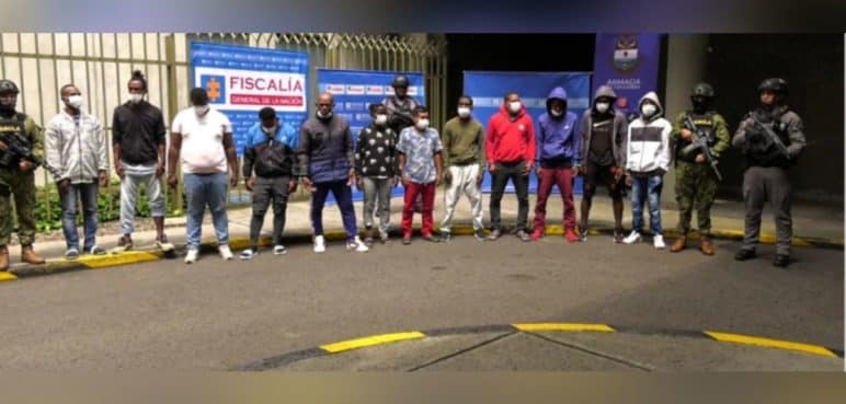 Capturan 14 integrantes del Clan del Golfo que delinquían en Chocó