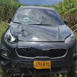 Autoridades hallaron el carro que arrolló a un ciclista en la vía Palmira - Amaime