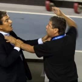 Así fue el reencuentro entre Jorge Luis Pinto y Hernán Darío Gómez