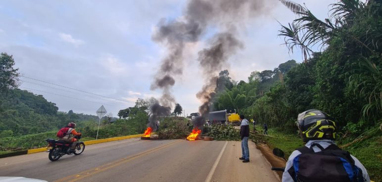 Después de tres horas de protestas en el Cauca, habilitaron la vía Panamericana