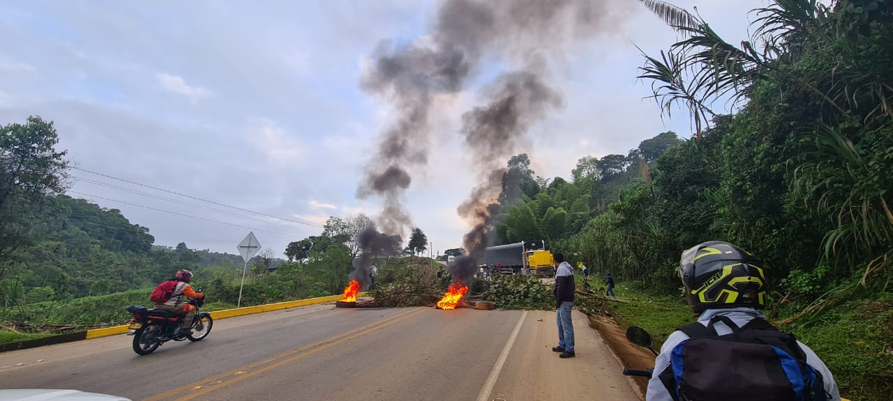Después de tres horas de protestas en el Cauca, habilitaron la vía Panamericana