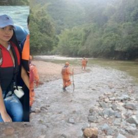 Familia pide ayuda para encontrar a su hija arrastrada por una corriente