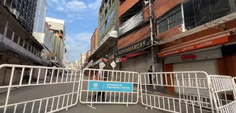 Incertidumbre de comerciantes afectados por incendio en el centro de Cali