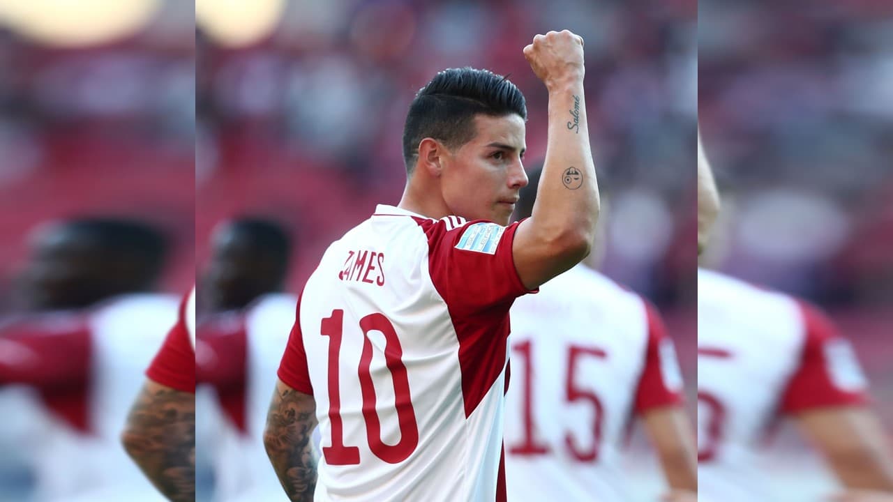 James Rodríguez se despide de Olympiacos, así oficializó su salida
