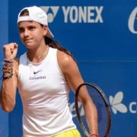La colombiana Emiliana Arango avanzó en la Copa Colsanitas 2023