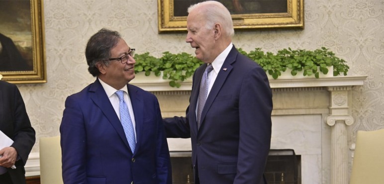 Petro propone a Biden desactivación paulatina de sanciones a Venezuela