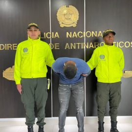 Policía captura a un integrante de la banda "DANTE" encargado de la adquisición de cocaína