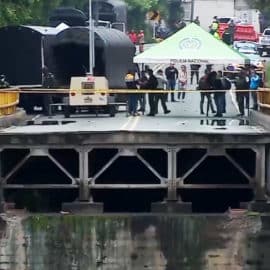 Puente militar: solución a corto plazo sobre río La Vieja y tardará de 30 a 45 días