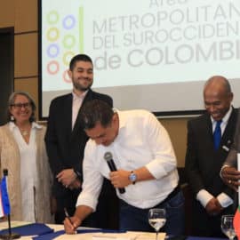 Qué se busca con la creación del área metropolitana del suroccidente