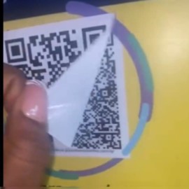 Video: Conozca la nueva modalidad de robo en establecimientos con códigos QR