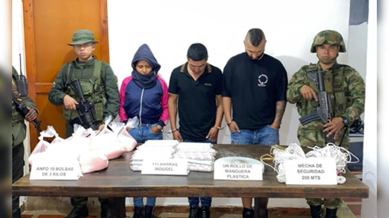 Autoridades capturan a tres personas por minería ilegal en los Farallones de Cali