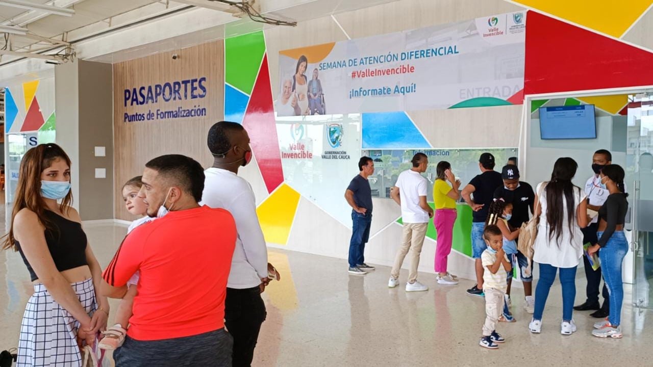 Cancillería concluye servicio de la sede sur de la Oficina de Pasaportes del Valle