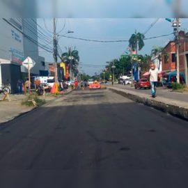 Comenzó intervención de la carrera 42 con el grupo operativo de Infraestructura