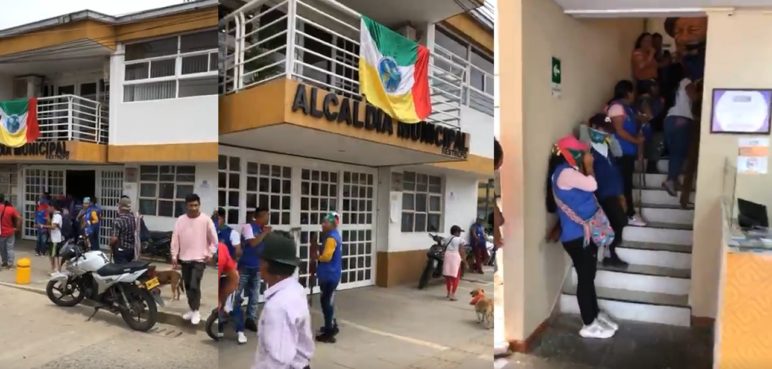 Comunidad indígena Emberá tiene retenidos a funcionarios de la Alcaldía de Restrepo
