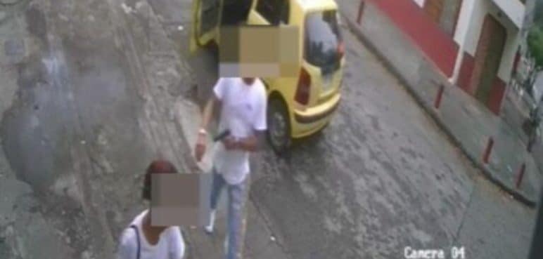 Buscan a delincuente que estaría utilizando un taxi para robar a los caleños