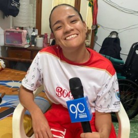 Ejemplo de superación es la historia de Jimena, campeona nacional de Boccia