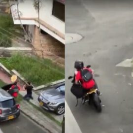 Inseguridad en Cali: De rodillas terminó un ciudadano mientras lo robaban