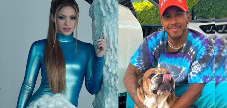 ¿Mercedes confirmó la relación entre Shakira y Lewis Hamilton? Esto se sabe
