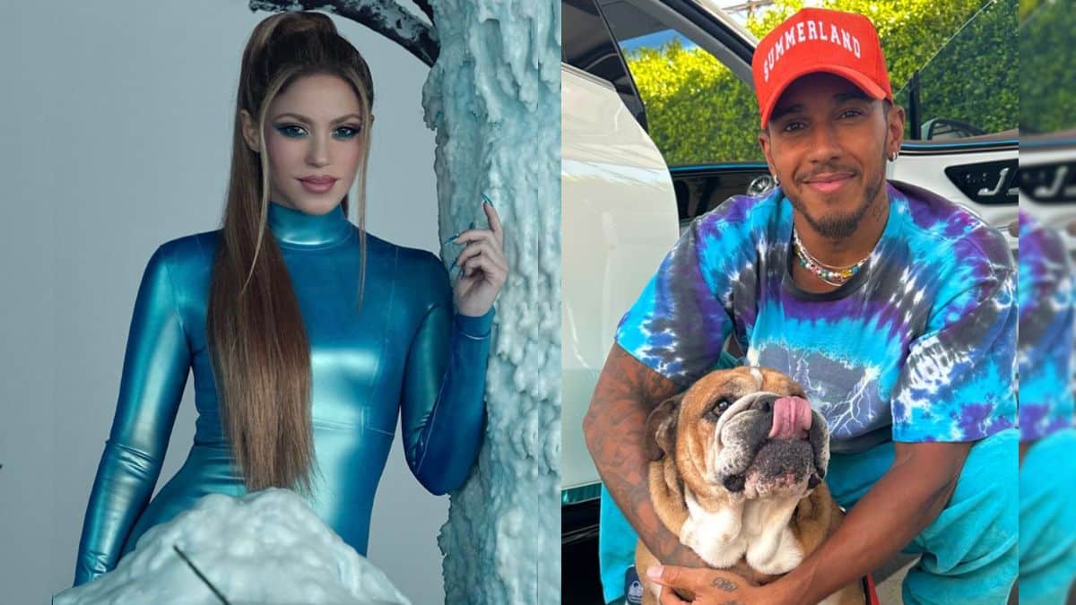 ¿Mercedes confirmó la relación entre Shakira y Lewis Hamilton? Esto se sabe