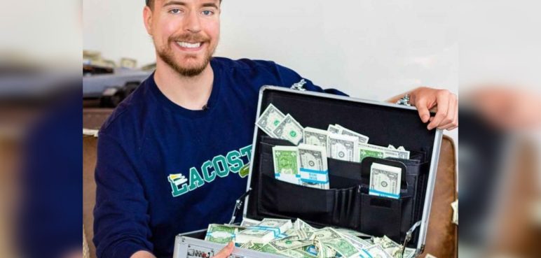 Modelo colombo-venezolano fue uno de los ganadores del concurso de Mr. Beast