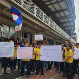 ¿No podrán volver a vender dentro del Estadio? Trabajadores protestan