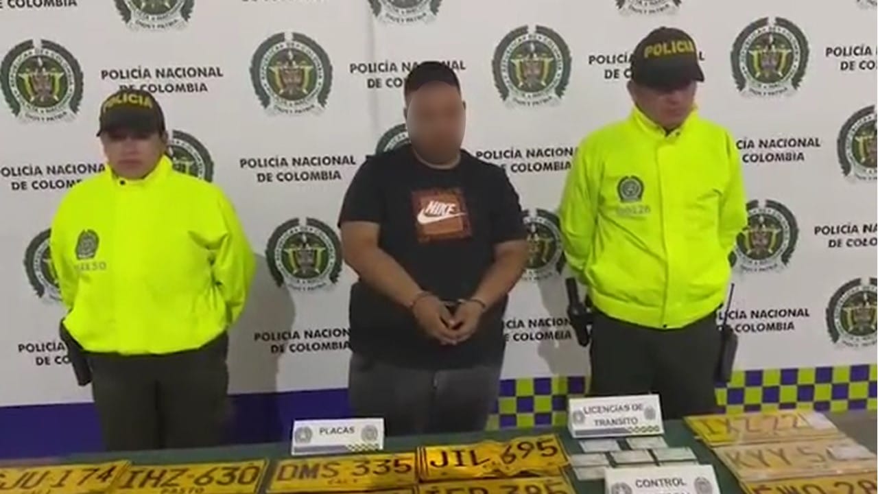 Policía capturó a  alias “celeste”, responsable de hurtar 15 vehículos al mes