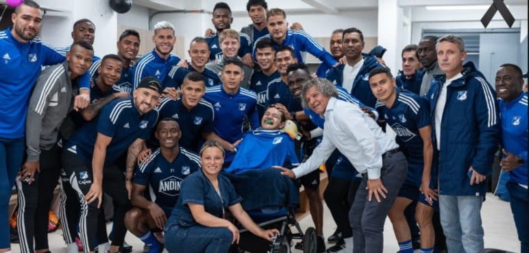 "Un ángel azul que ya está en el cielo": Mensaje de Millonarios para un aficionado