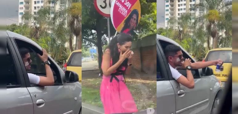 Iniciarán una investigación contra Catalina Ortiz por video de una falsa agresión