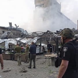 Ataque ruso contra una pizzería de Kramatorsk ha matado ya a 10 personas