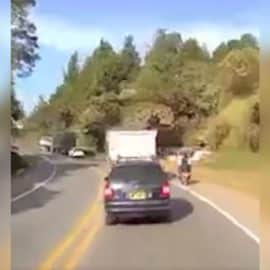 Video: Múltiples accidentes de motocicletas en la vía Panamericana