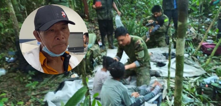 “No tuvieron miedo ni en la noche”: abuelo de los niños encontrados en el Guaviare