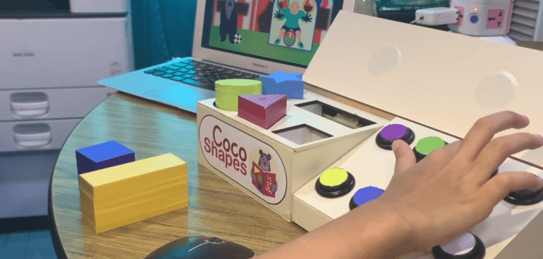 Coco Shapes, una experiencia multimedia para aprender inglés