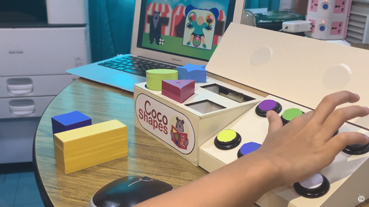 Coco Shapes, una experiencia multimedia para aprender inglés