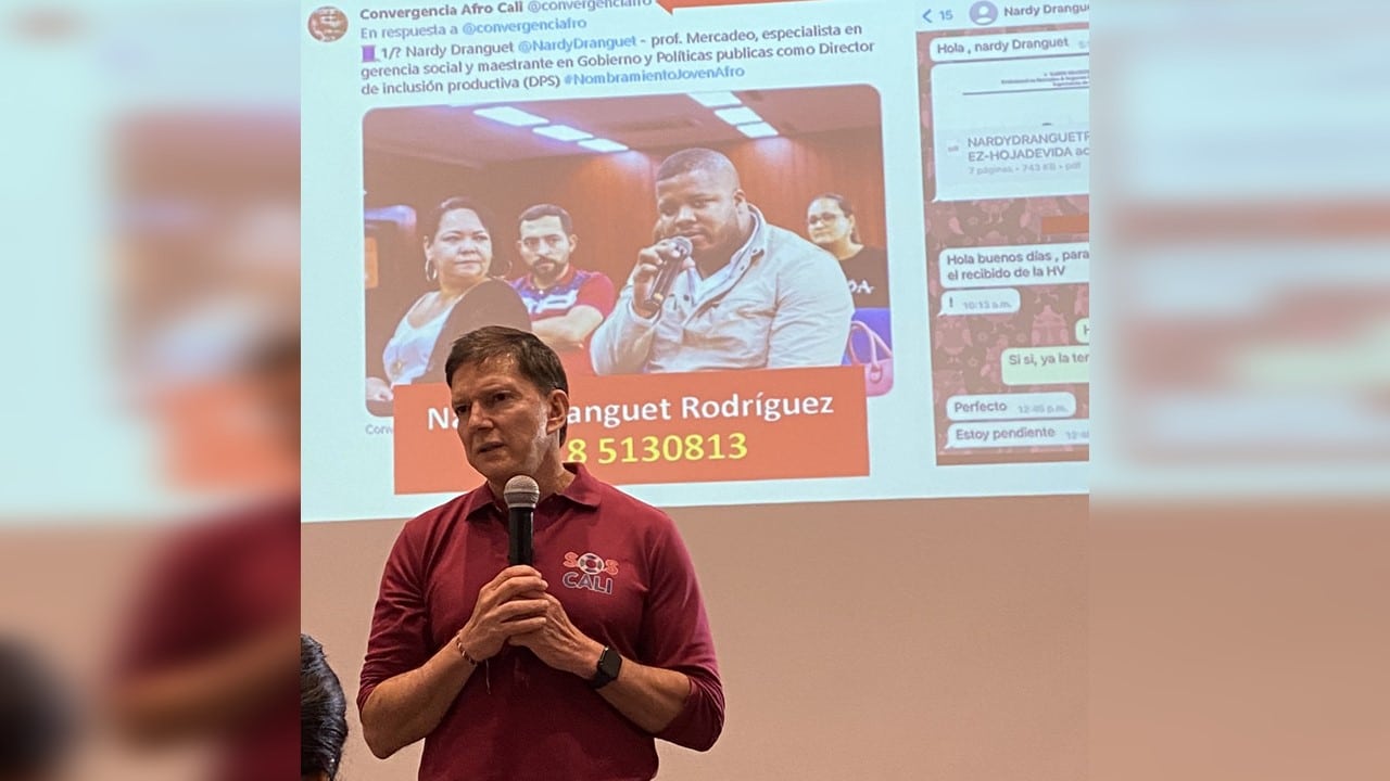 Candidato a la Alcaldía denunció al Secretario de Seguridad de Cali ¿Qué pasó?