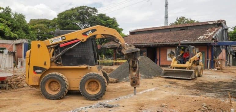 Avanza la construcción de la sede El Lido del Instituto Popular de Cultura