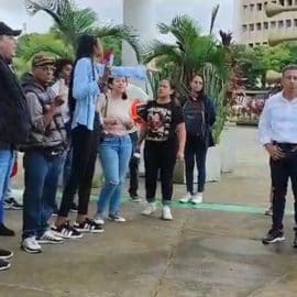 Ciudadanos y Precandidatos a la alcaldía de Cali discutieron en rueda de prensa