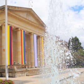 En imágenes: La Casa de Nariño se 'vistió' con los colores LGBTIQ+