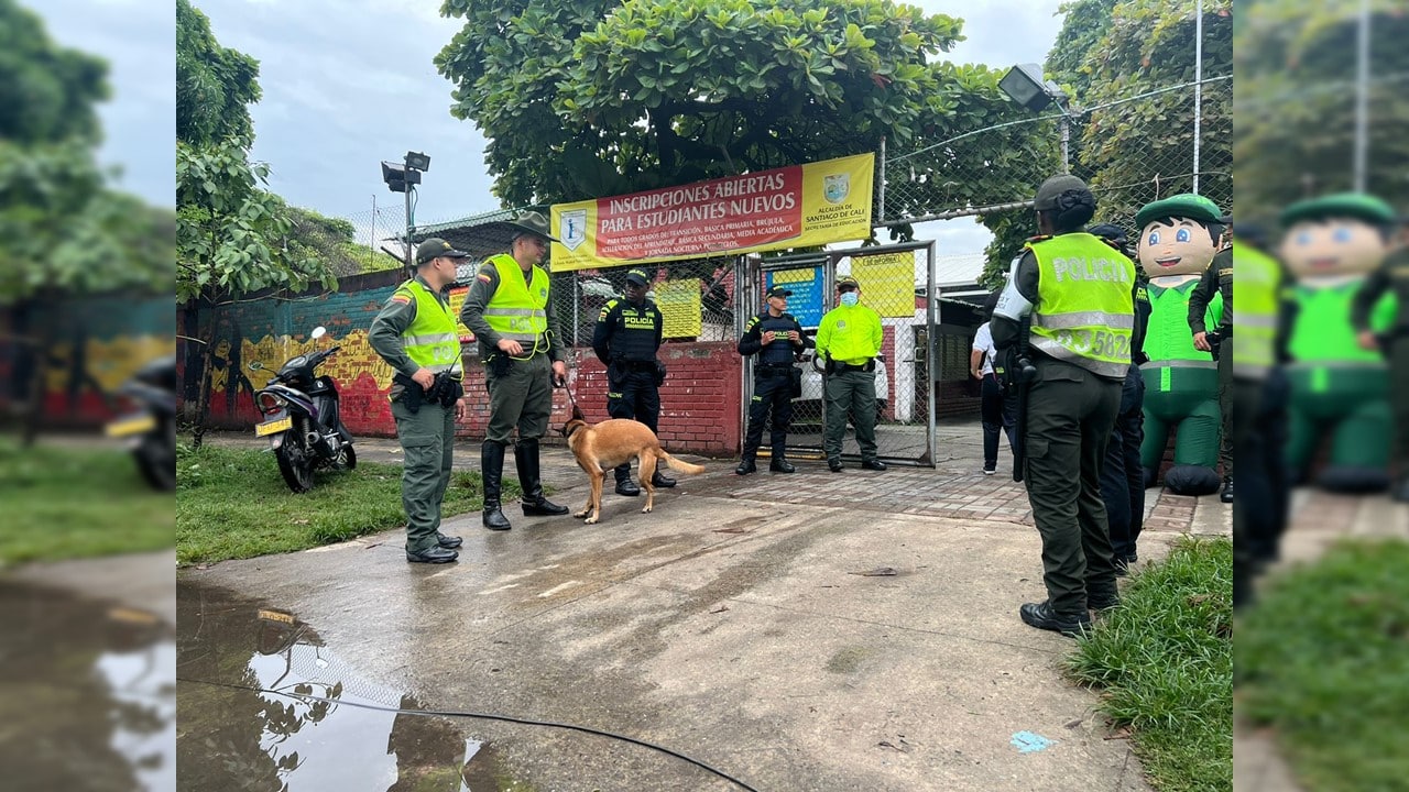 Plan Neón se activará en colegios de la comuna 15 de Cali tras extorsiones